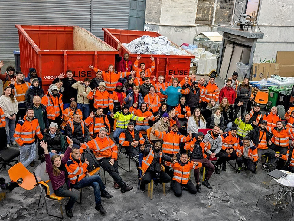 Les emplois solidaires avec ELISE partenaire de SELENE Solutions quand le recyclage créé des emplois solidaires